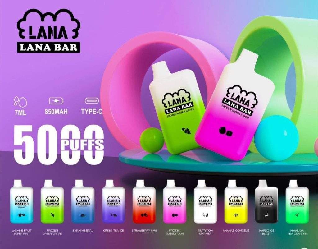LANA 5000口味推薦清單|拉娜一次性電子菸熱銷口味展示 LANA 5000口味推薦清單|拉娜一次性電子菸熱銷口味展示