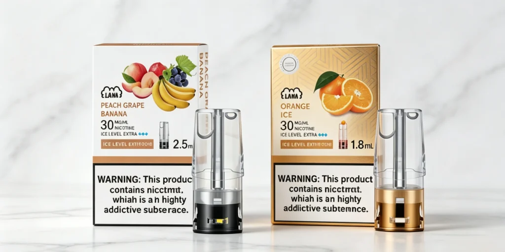 LANA電子煙設備霧化芯解析與口感體驗分享